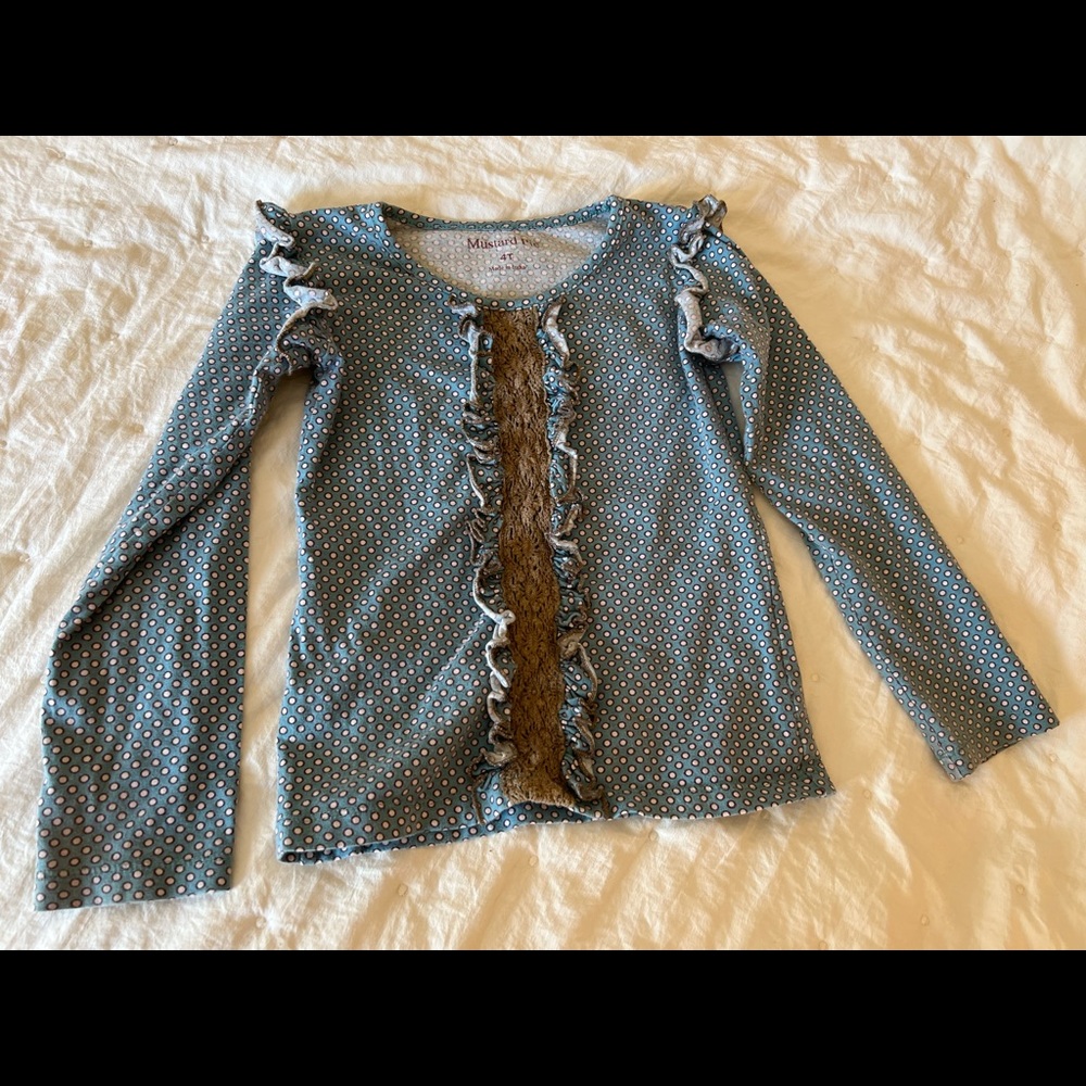 Mustard Pie size 4t top